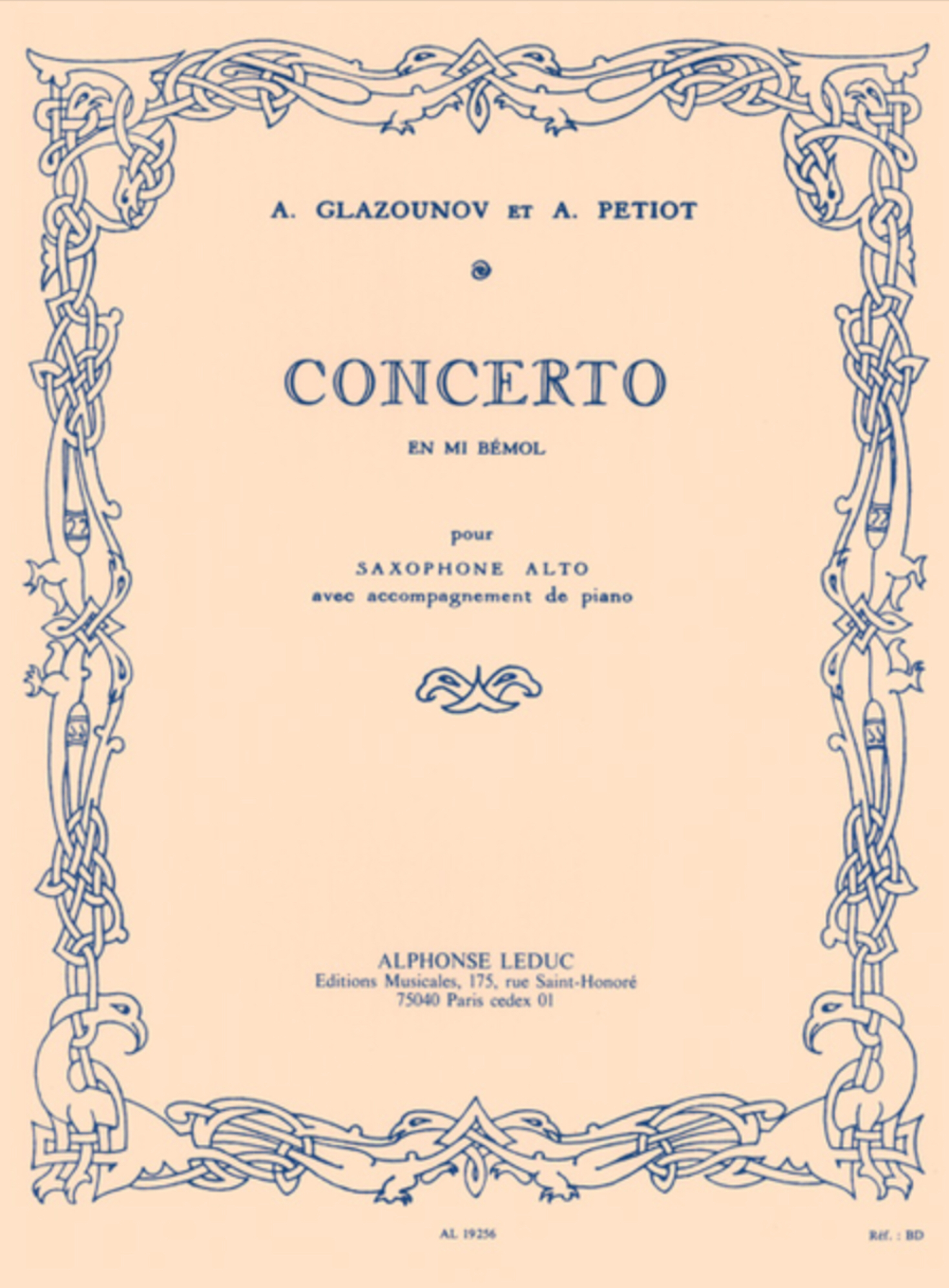 Concerto In Eb by Alexander Glazounov