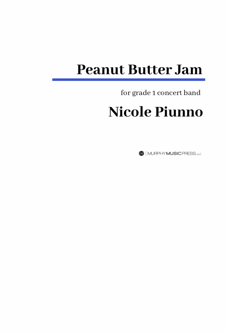Peanut Butter Jam by Nicole Piunno