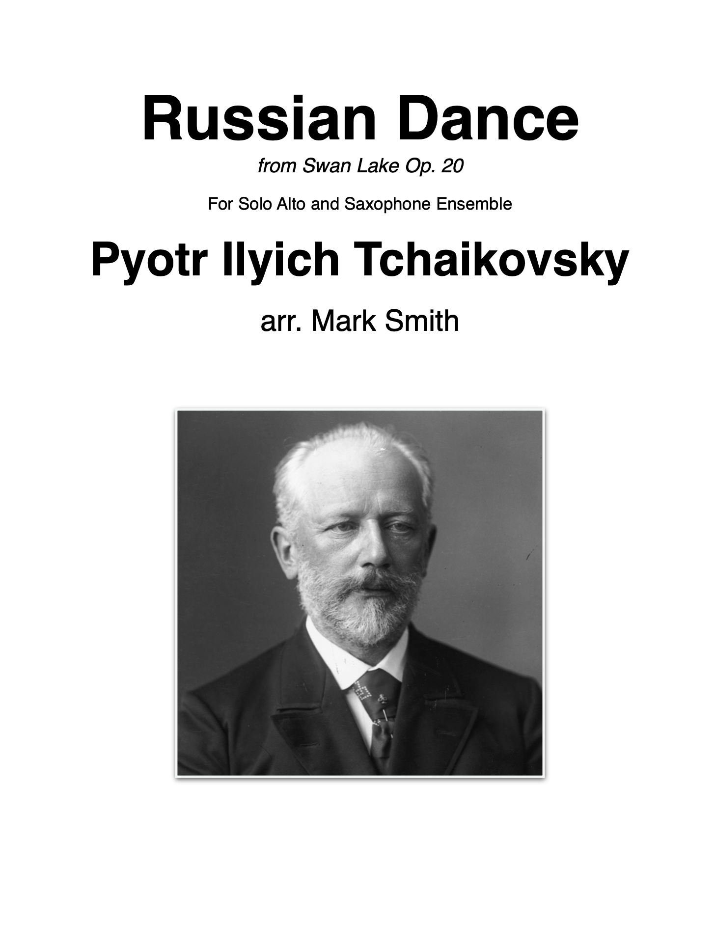 Russian Dance by Tchaikovsky, arr. Mark Smith