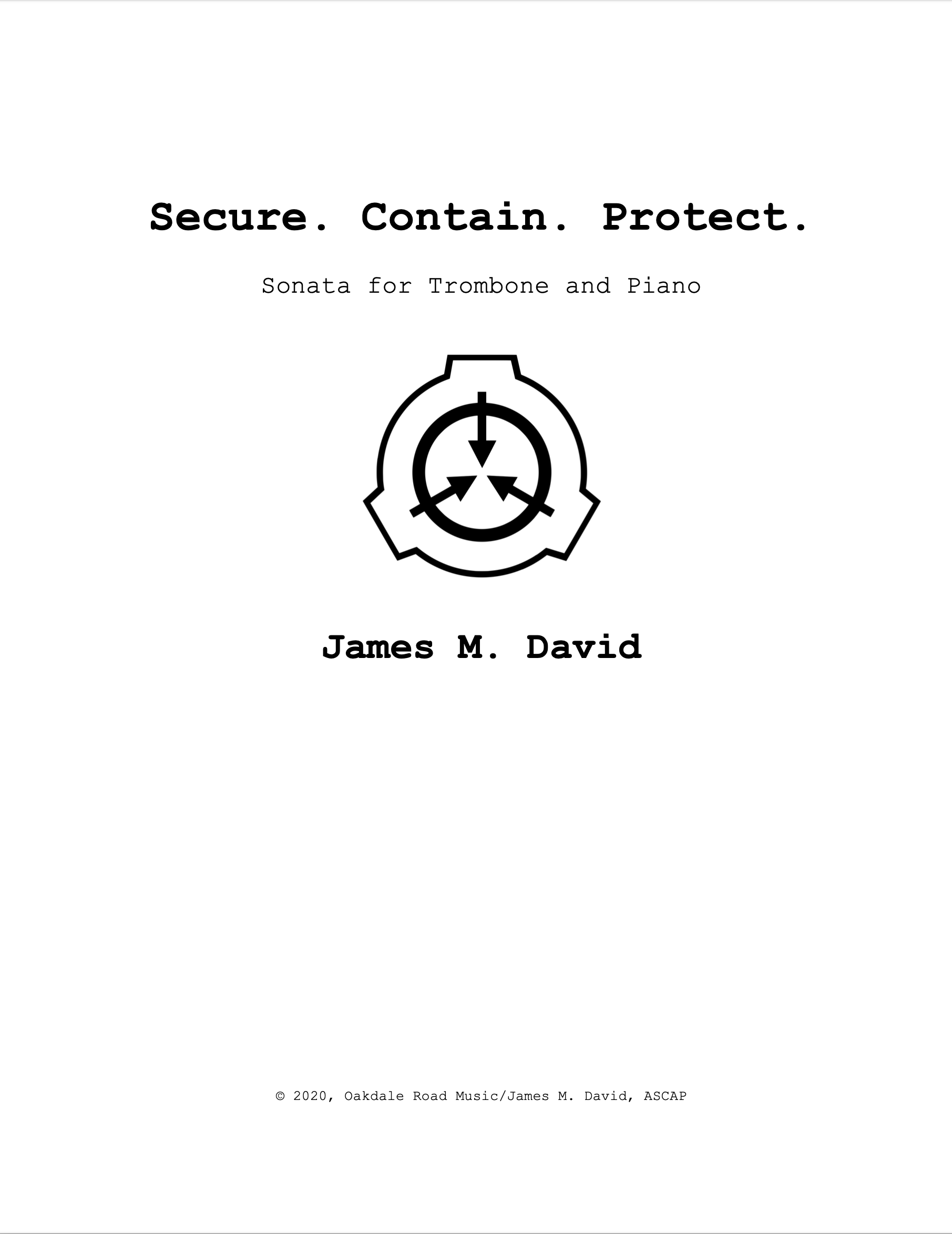 Secure.Contain.Protect by James David