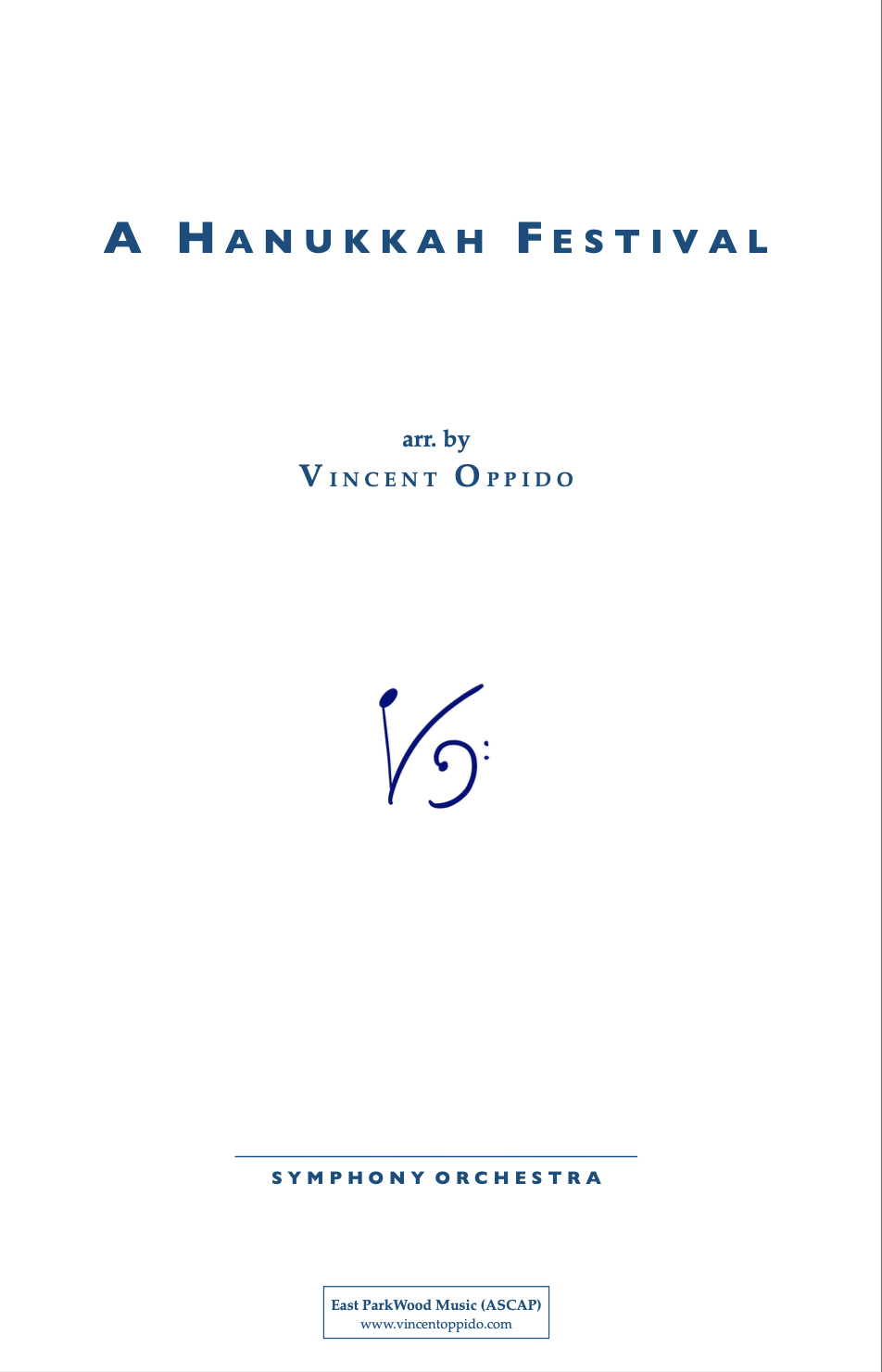 A Hanukkah Festival (Score Only) by Vincent Oppido