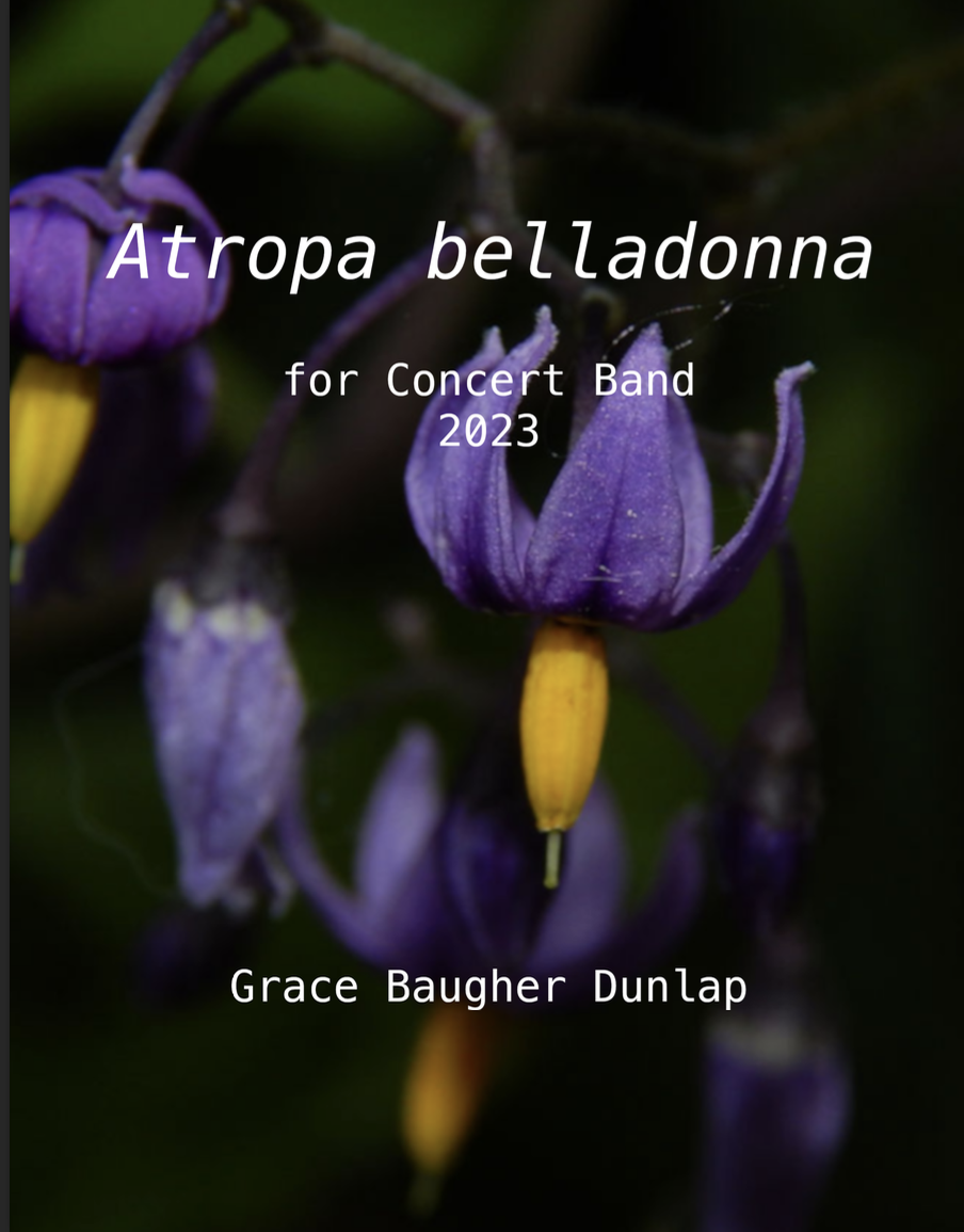Atropa Belladonna (Score Only) by Grace Baugher