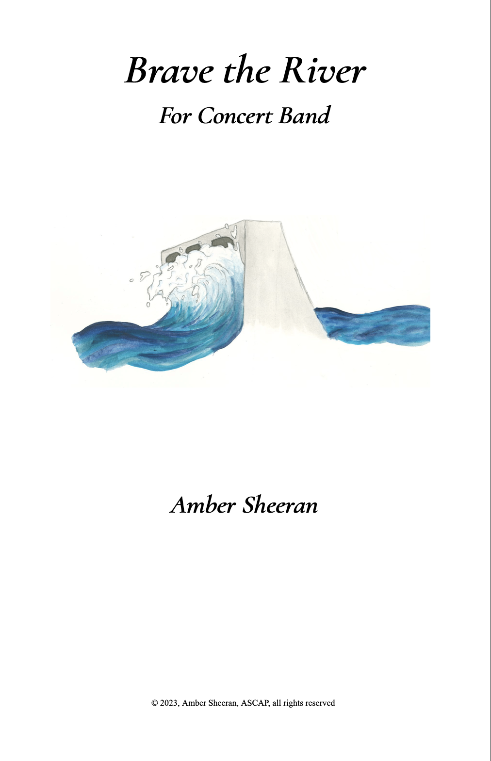 Brave The River by Amber Sheeran