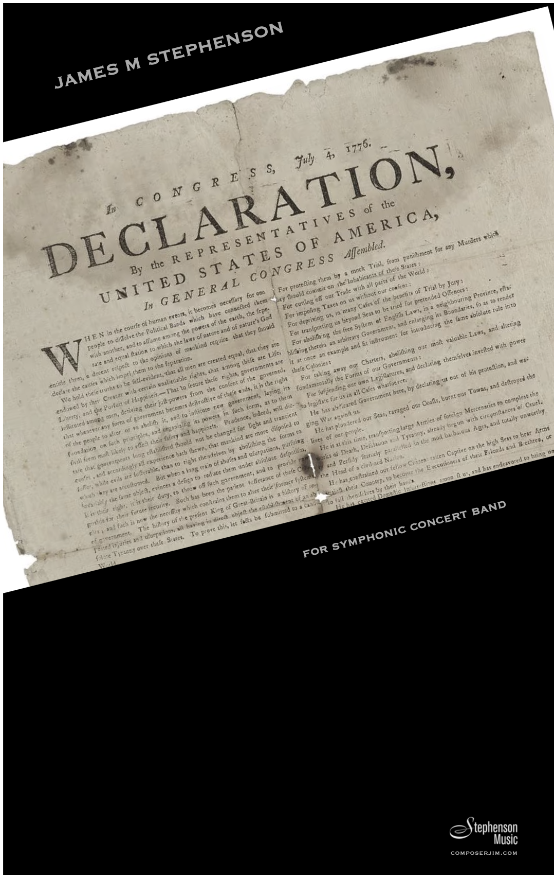 Declaration (Score Only) by James Stephenson