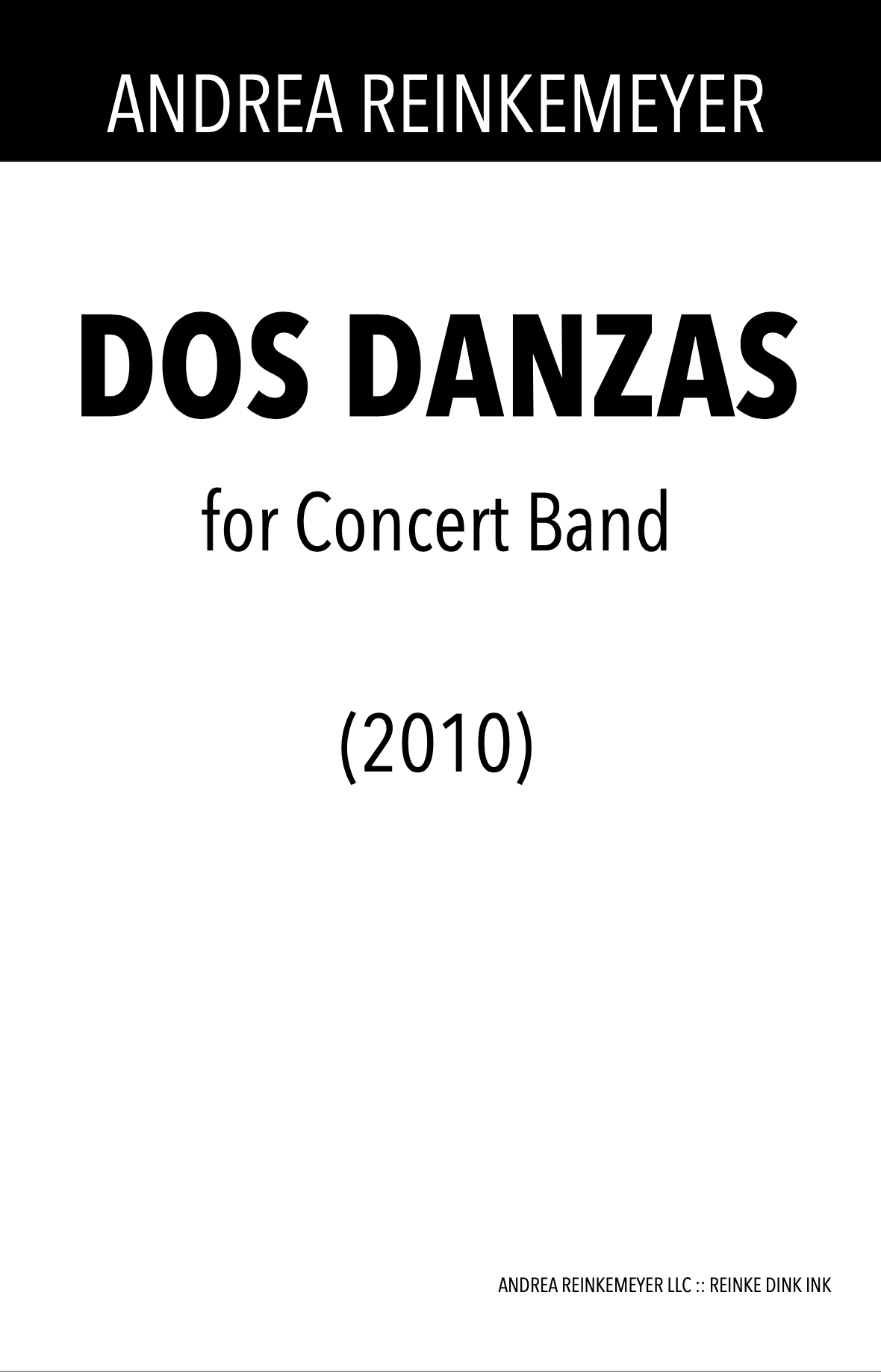 Dos Danzas by Andrea Reinkemeyer