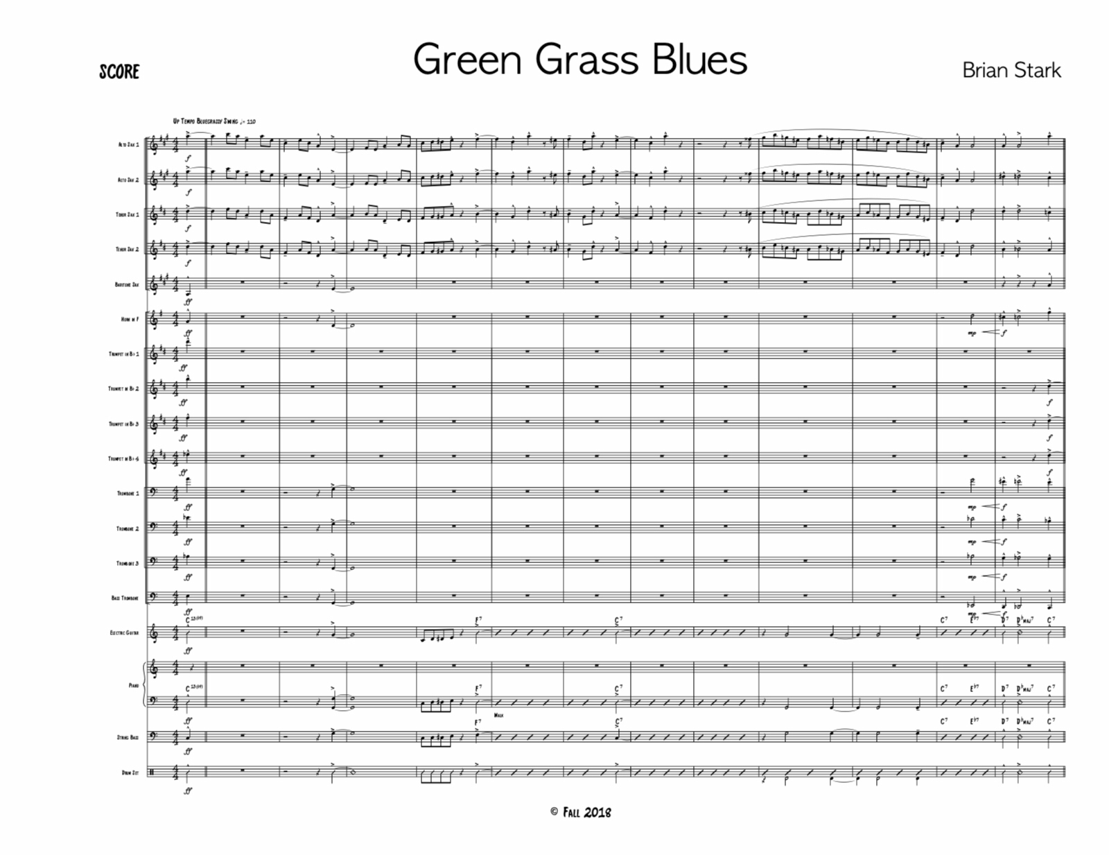 Green Grass Blues by Brian Stark
