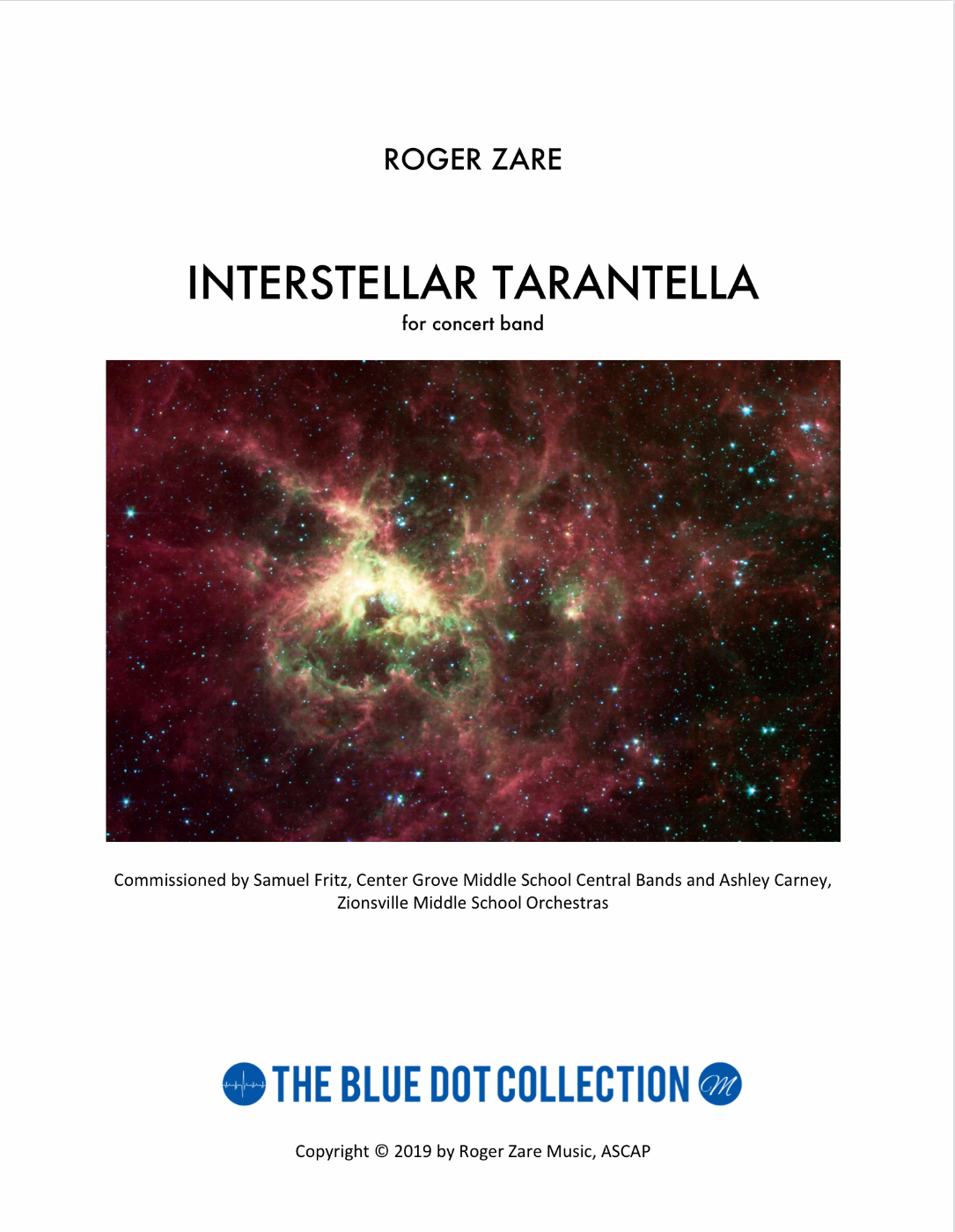Interstellar Tarantella (Score Only) by Roger Zare
