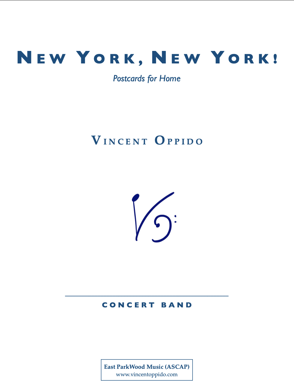 New York, New York! (Score Only) by Vincent Oppido