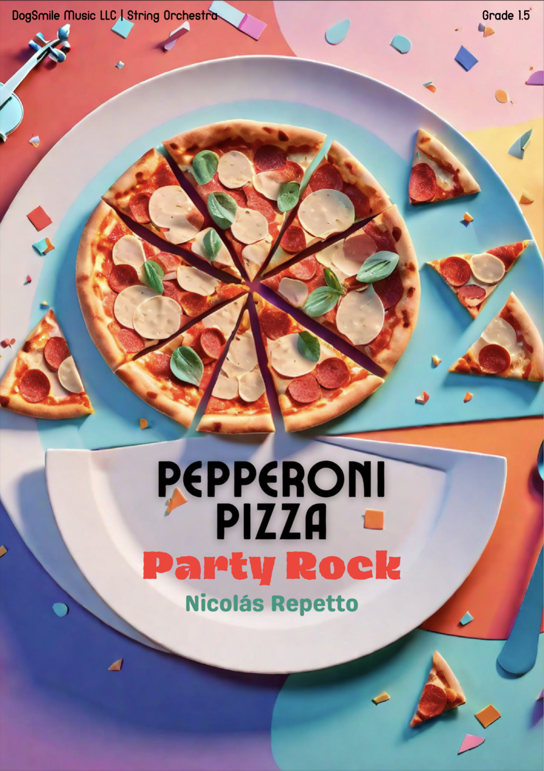 Pepperoni Pizza Party Rock by Nicolas Repetto