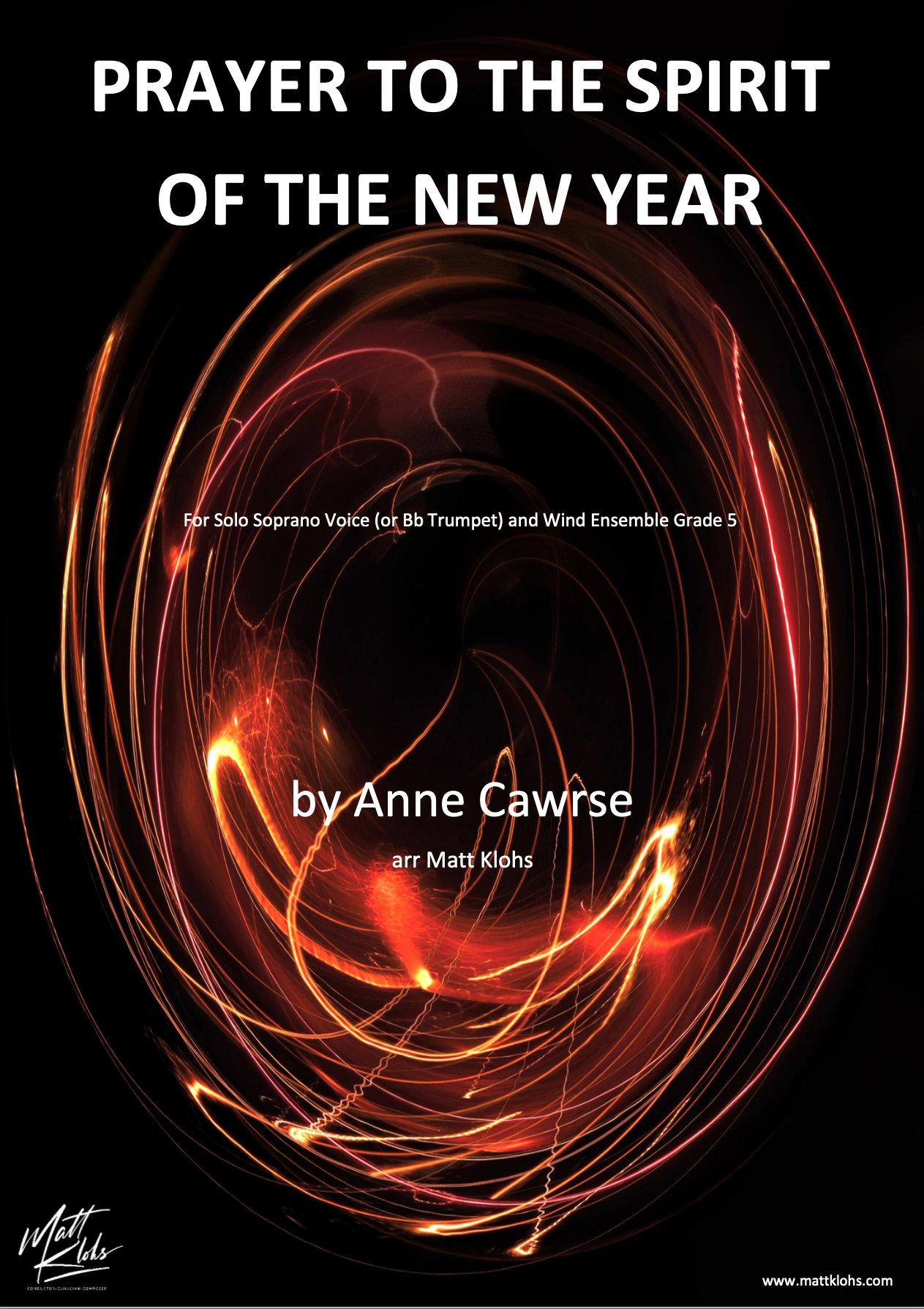 Prayer To The Spirit Of The New Year by Anne Cawrse