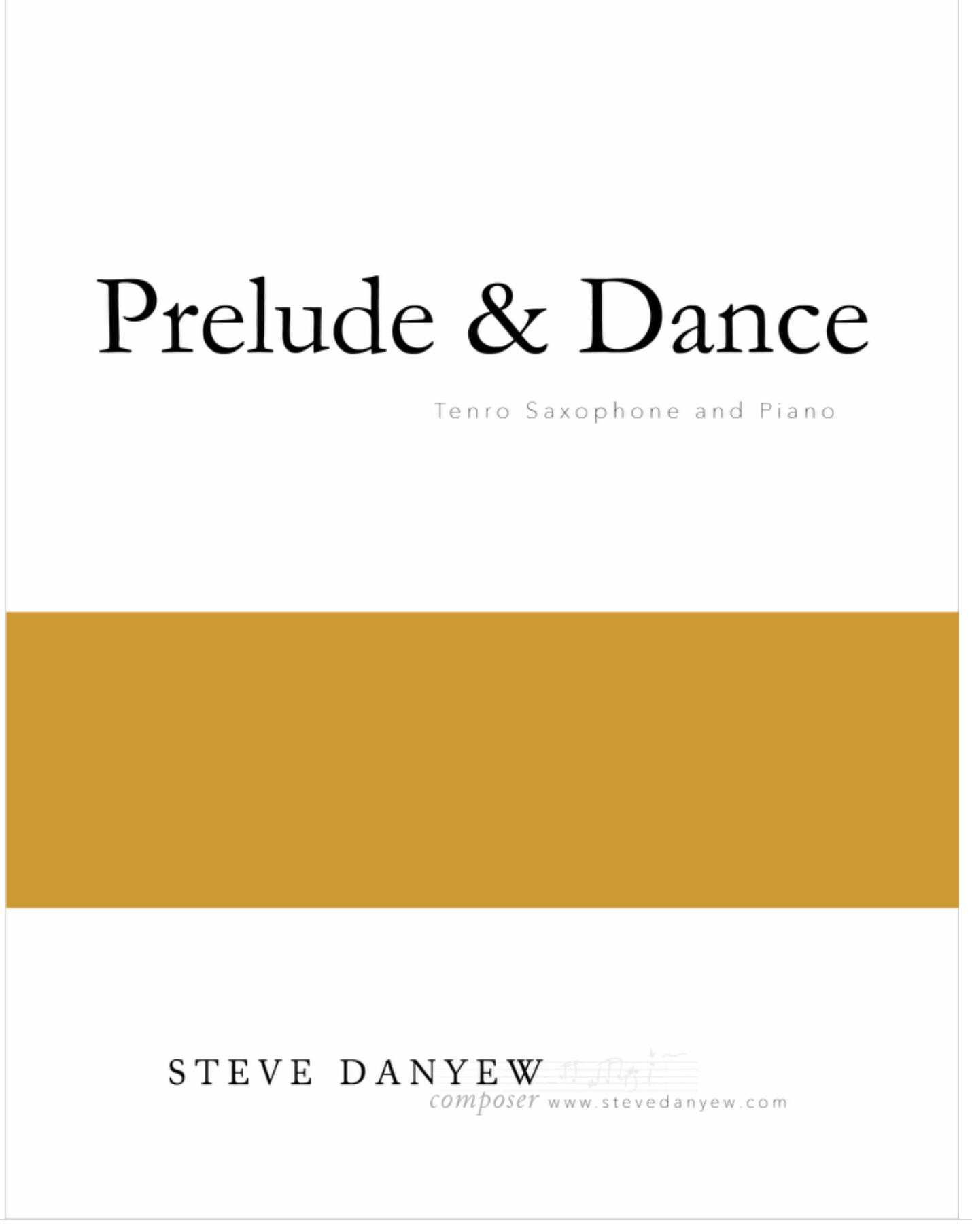 Prelude And  Dance by Steve Danyew