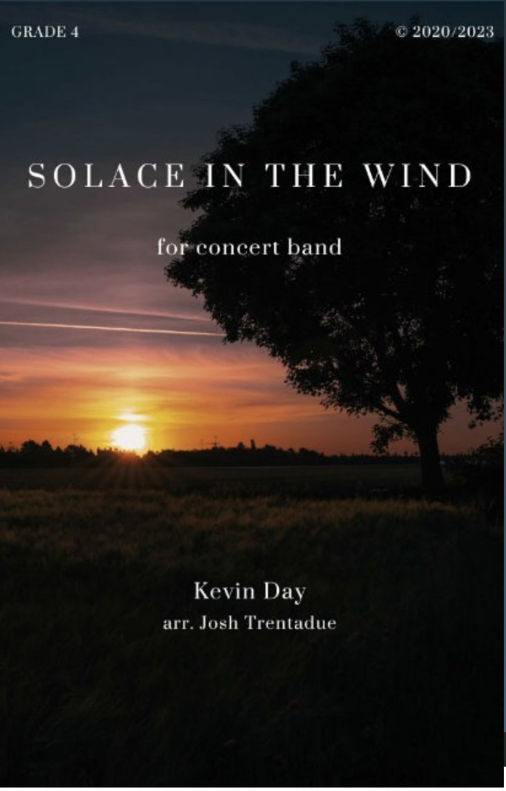Solace In The Wind (Band Version) by Kevin Day arr. Josh Trentadue
