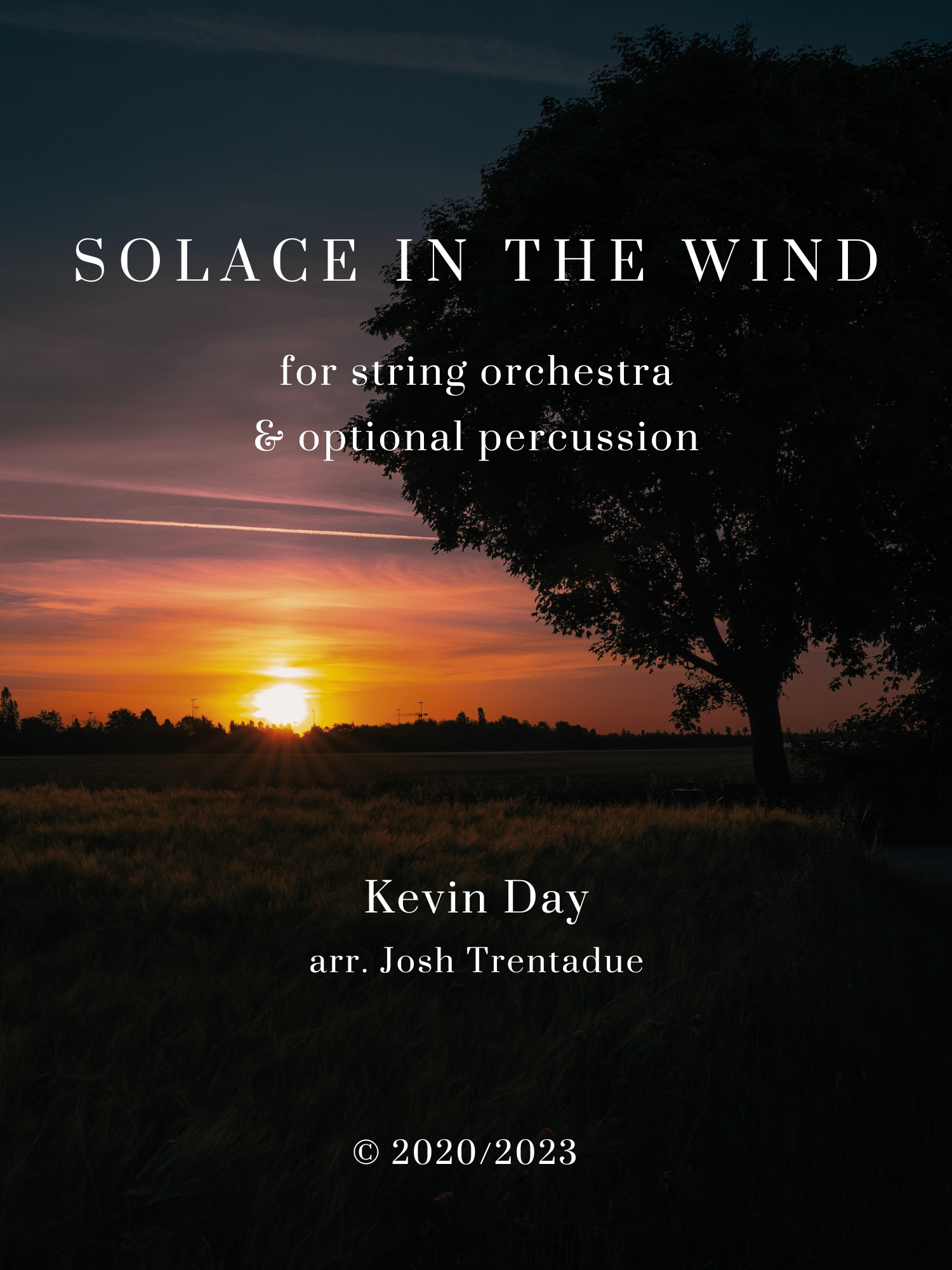 Solace In The Wind (String Orchestra Version) by Kevin Day arr. Josh Trentadue