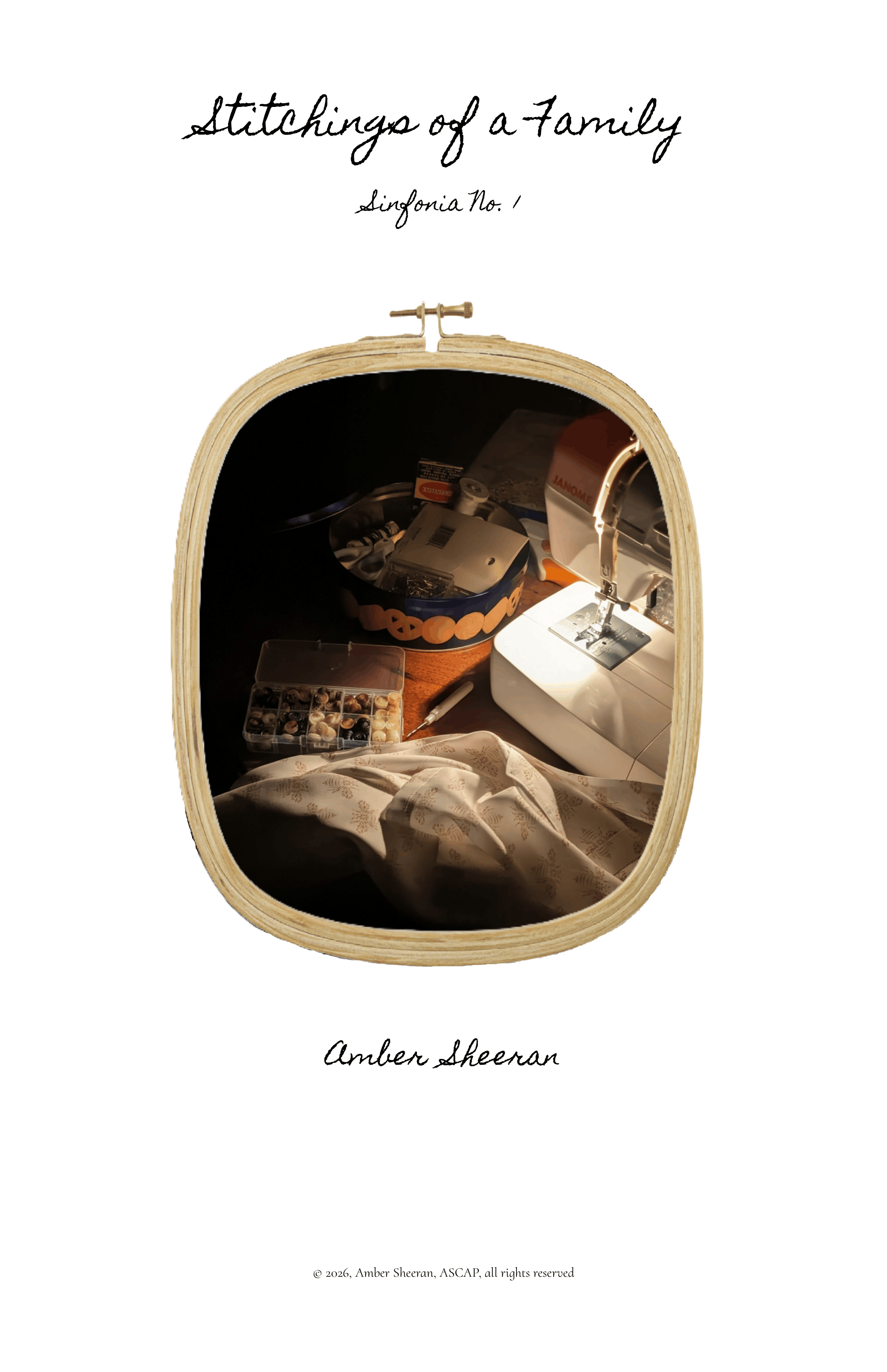 Stitchings Of A Family (Score Only) by Amber Sheeran