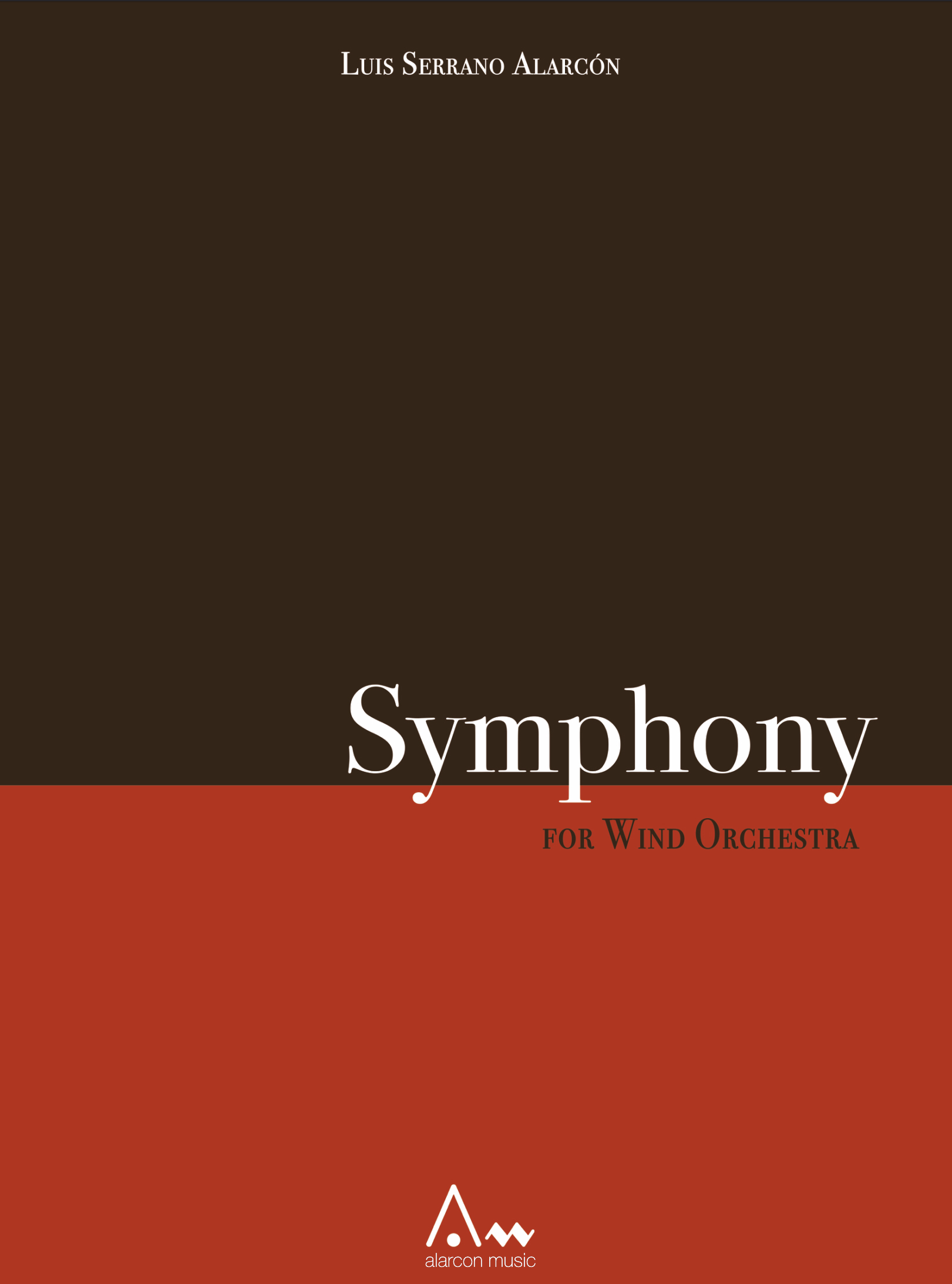 Symphony No. 1 (Rental) by Luis Serrano Alarcon