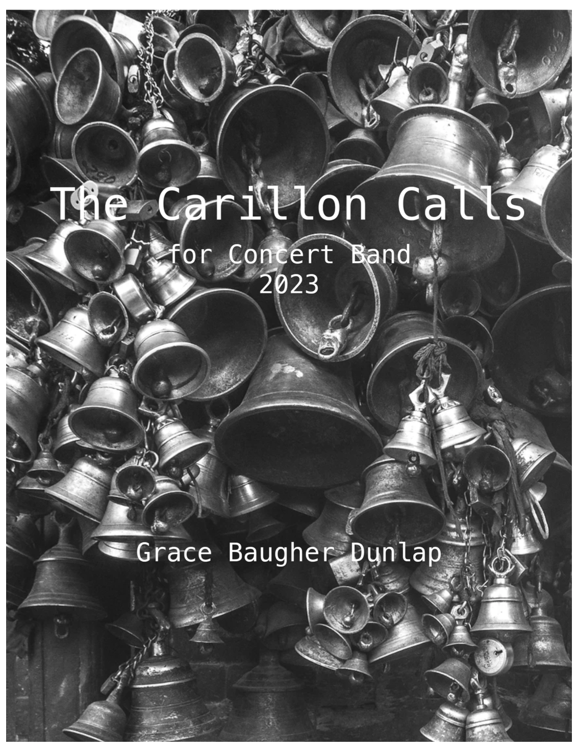 The Carillon Calls (Score Only) by Grace Baugher