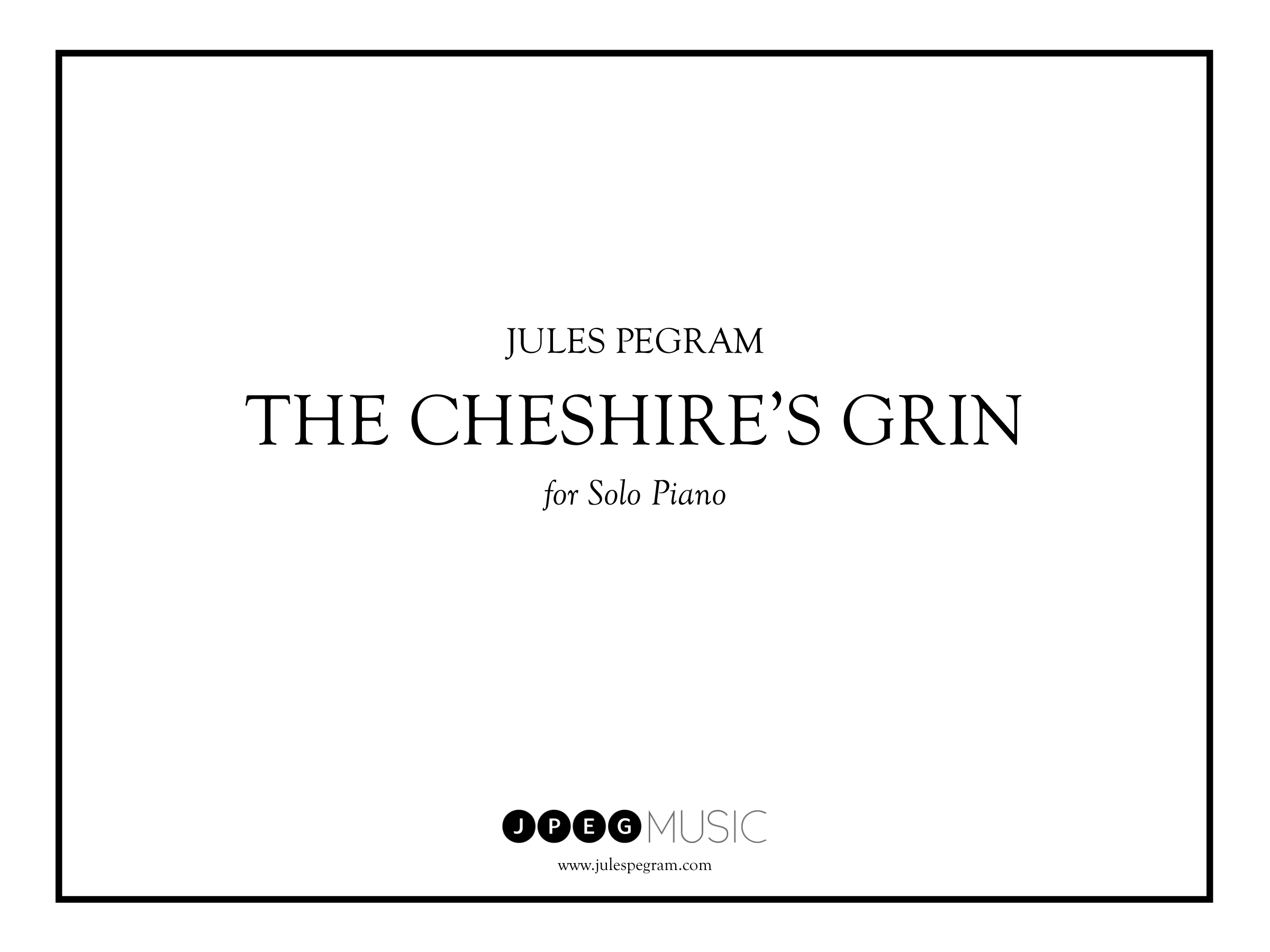 The Cheshire's Grin by Jules Pegram