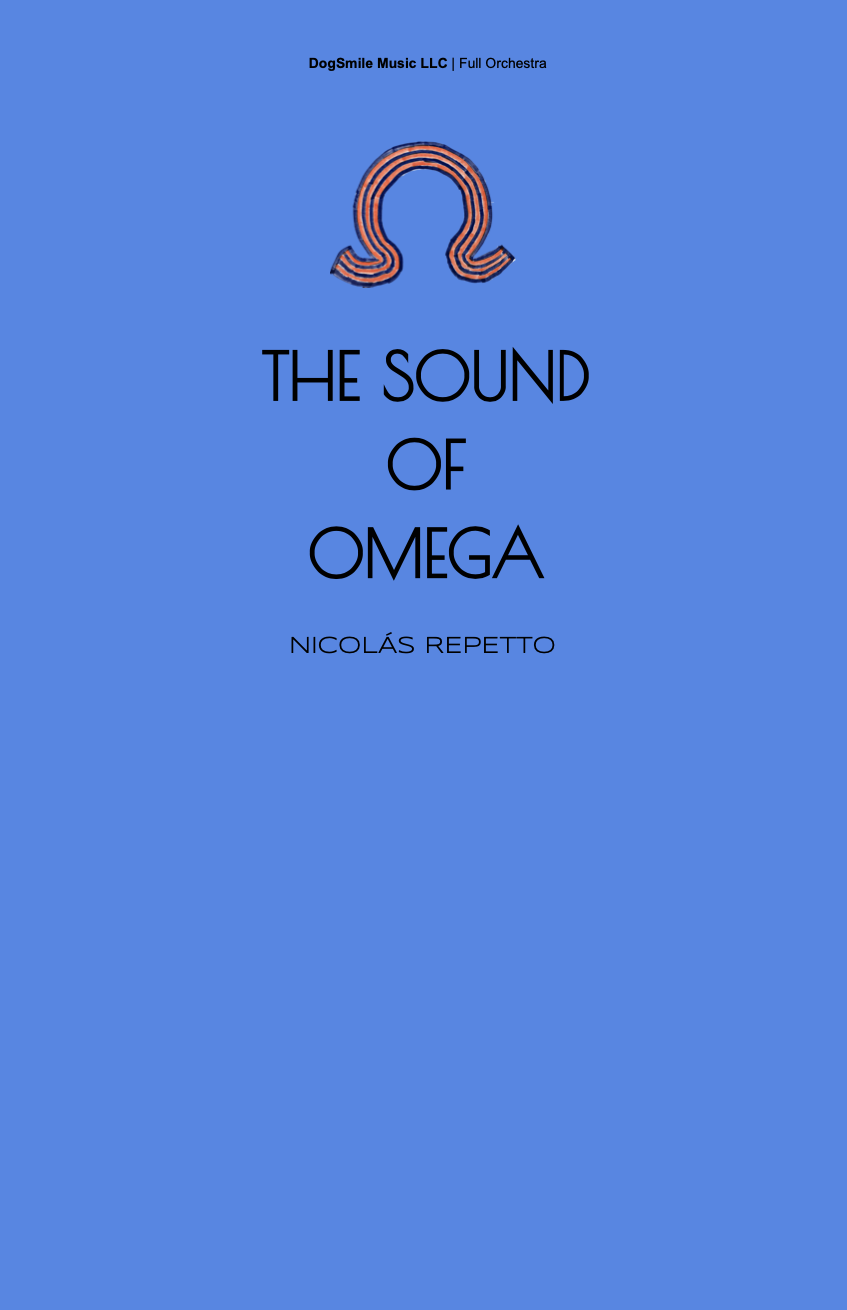 The Sound Of Omega (Score Only) by Nicolas Repetto