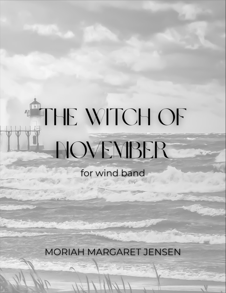 The Witch Of November (Score Only) by Moriah Jensen