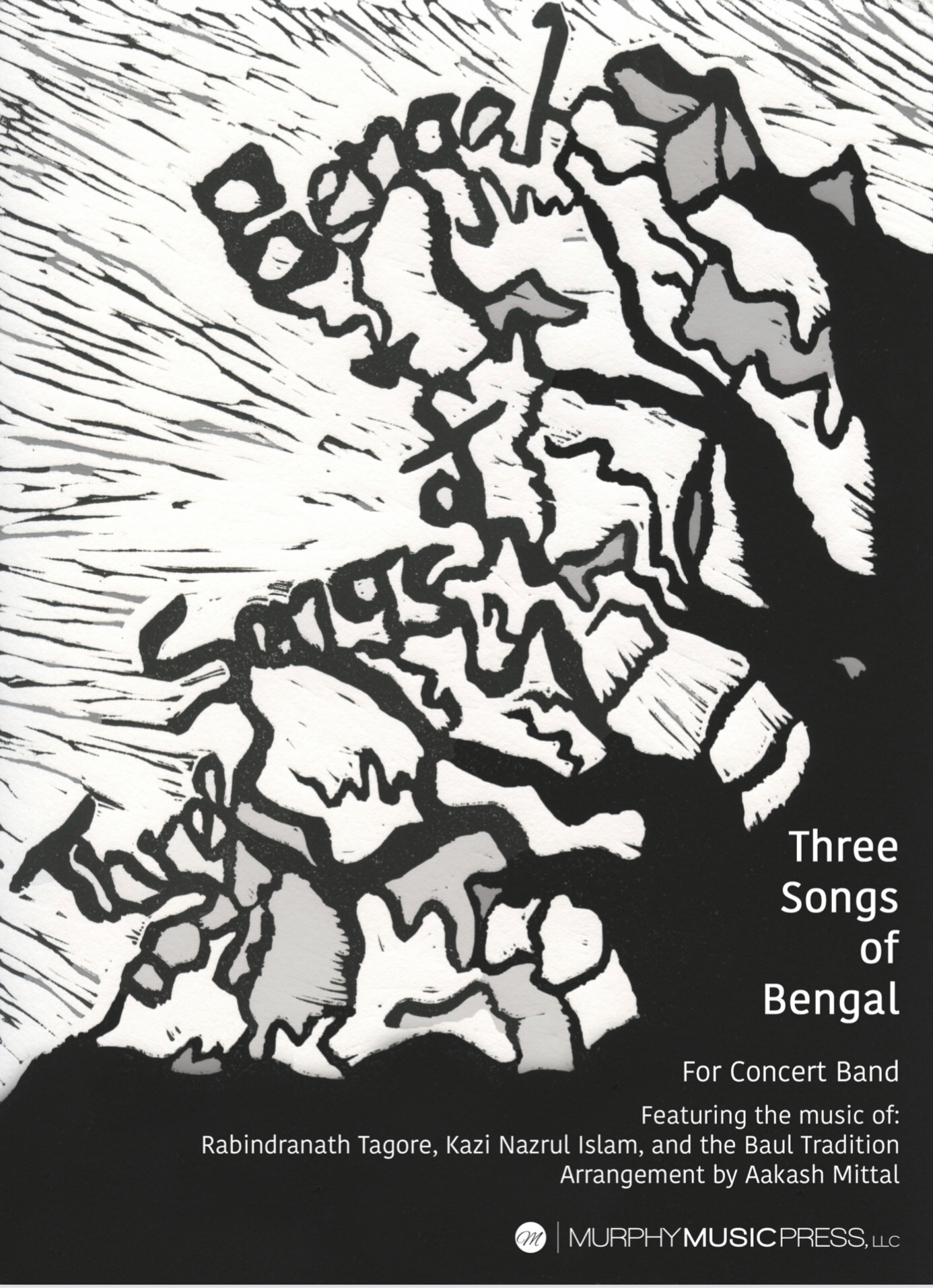 Three Songs Of Bengal (Score Only) by Aakash Mittal