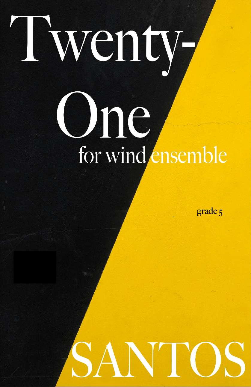 Twenty-One (Score Only) by Giovanni Santos
