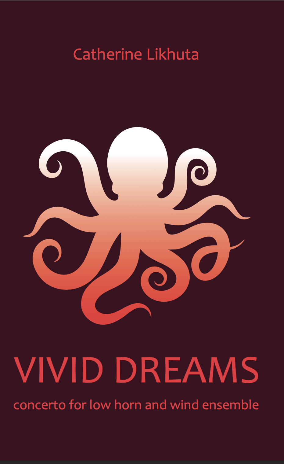 Vivid Dreams (Score Only) by Catherine Likhuta