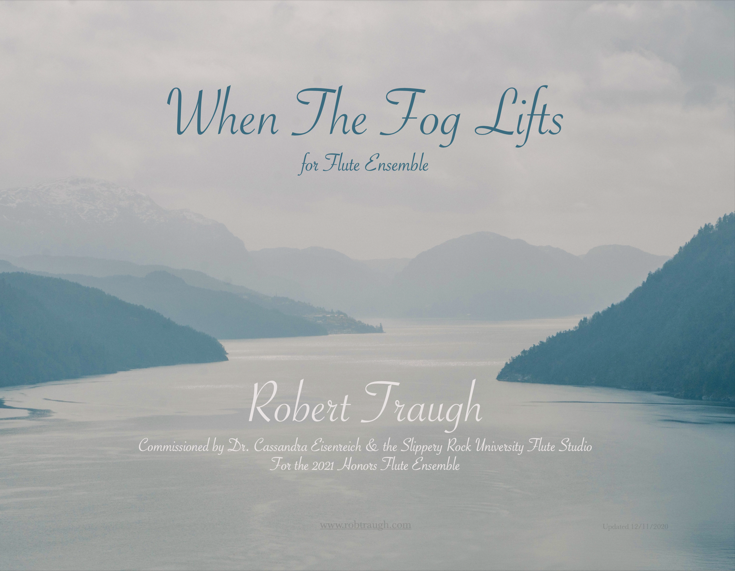 When The Fog Lifts by Robert Traugh